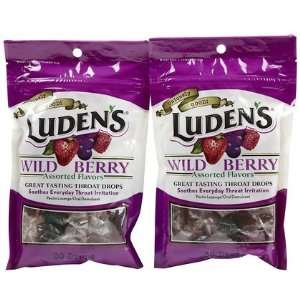  Ludens Throat Drops Berry Assortment, 2 ct (Quantity of 4 