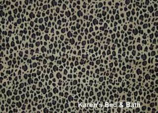 Cheetah Leopard Cat Safari Wildlife Animal Skin Curtain Valance