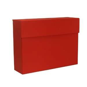 Bigso 680153501 Lovisa File Box with 12 File Folders   Red 