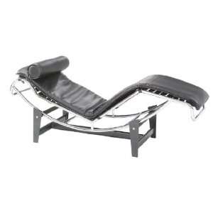  Leather Sling Reclining Lounge Chair