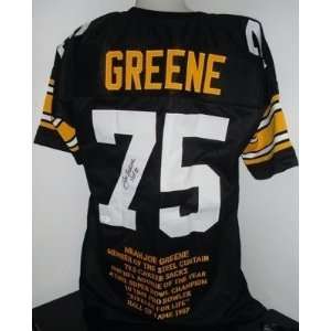 Joe Greene Signed Jersey   Stat HOF 87 JSA   Autographed NFL Jerseys