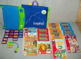   PAD Learning System 17 BOOKS +BONUS backpack LeapPad LeapFrog  