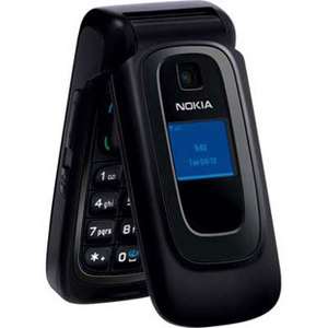 NEW NOKIA 6085 BLACK UNLOCKED FLIP CELL PHONE T MOBILE AT&T 