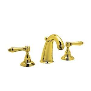 Rohl A2108LPIB 2 Country San Julio C Spout 3 Hole Widespread Bathroo