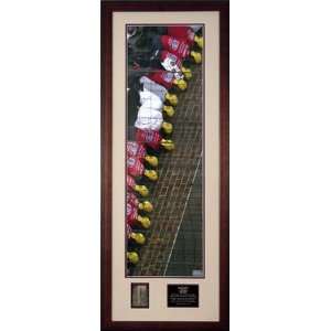  Jeff Gordon Framed Unsigned Panoramic Photograph with 