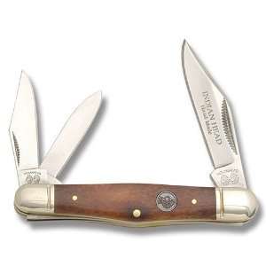  Indian Head Knives 25 Whittler Pocket Knife with Brown 