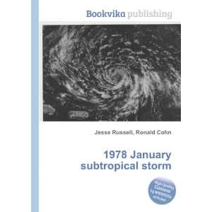 1978 January subtropical storm Ronald Cohn Jesse Russell  