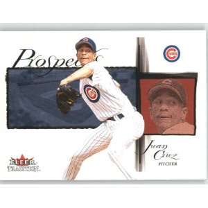  2002 Fleer Tradition #439 Juan Cruz PROS   Chicago Cubs 