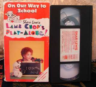 Shari Lewis On Our Way to School Lamb Chops Vhs Rare 044008957539 