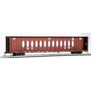   Gold Line 72 Centerbeam Flat Car Ready to Run HO   UP Toys & Games