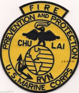 Chu Lai, Vietnam fire patch  