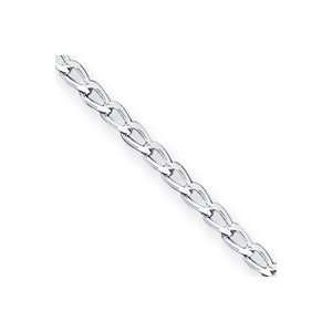  24in Open Link Chain 2.8mm   Sterling Silver Jewelry