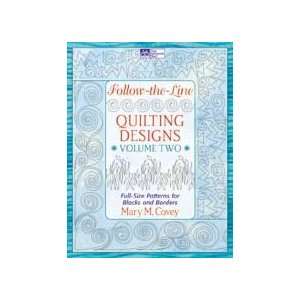  Follow the line Quilting Designs Volume Two Arts, Crafts 