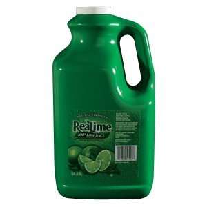ReaLime 100% Lime Juice 1 Gallon Bottle Grocery & Gourmet Food