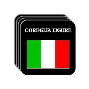  Italy   COREGLIA LIGURE Set of 4 Mini Mousepad Coasters 