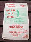 Vintage Surfer movie surf poster surfboard hot dog on a stick surfing 
