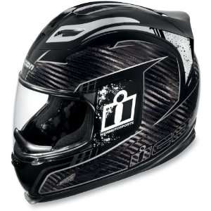    Icon Airframe Lifeform Carbon Black Helmet XXLarge Automotive