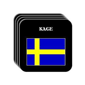  Sweden   KAGE Set of 4 Mini Mousepad Coasters 