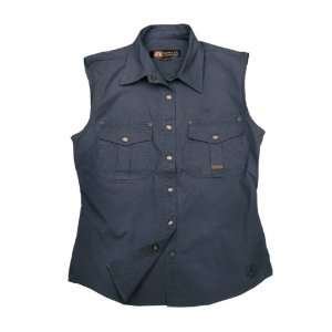  New Kakadu Rugged Jack Shirt Blue Large 