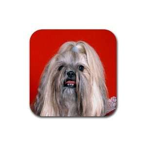 Lhasa Apso 2 Rubber Coaster (4 pack) DD0720