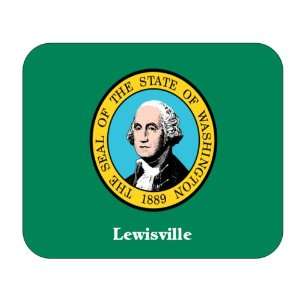  US State Flag   Lewisville, Washington (WA) Mouse Pad 