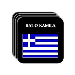  Greece   KATO KAMILA Set of 4 Mini Mousepad Coasters 