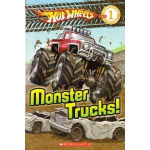  Hot Wheels Monster Trucks (Scholastic Reader Level 1 