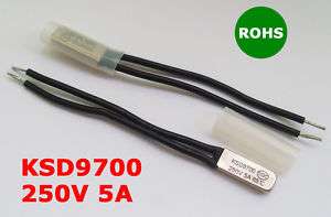 1x KSD 9700 Bimetal Temperature Control Switch NC 55 ℃  