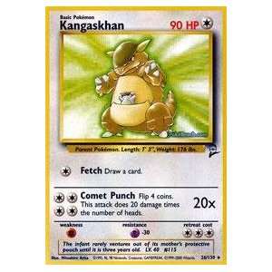  Pokemon   Kangaskhan (26)   Base Set 2 Toys & Games