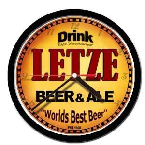  LETZE beer and ale cerveza wall clock 