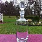 Large KROSNO POLAND Crystal Decanter With Original Stopper Mint