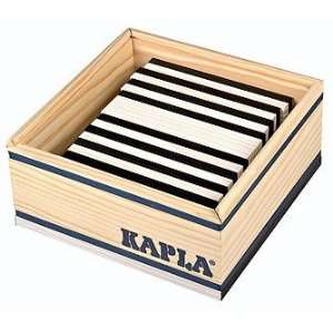  Kapla Blocks 42 Black & White Piece Set Toys & Games