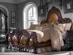 Nobel Bark Rococo King Panel Bed  