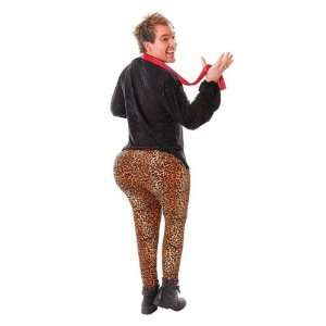  Rod Stewart / Kenny Everett Leopard Fancy Dress Trousers 