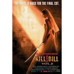  Kill Bill Volume 2   Movie Poster (The Bride   27 x 39 