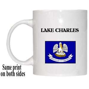  US State Flag   LAKE CHARLES, Louisiana (LA) Mug 