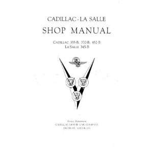  1933 CADILLAC LASALLE 355C Service Shop Repair Manual Automotive
