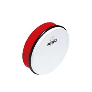  Meinl NINO ABS 6 Inch Hand Drum Red (NINO4R) Musical 