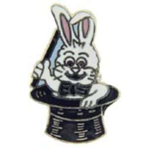  Rabbit In Hat Pin 1 Arts, Crafts & Sewing