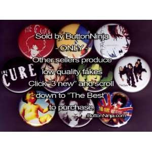  Set of 10 The Cure Pins 1.25 Buttons 
