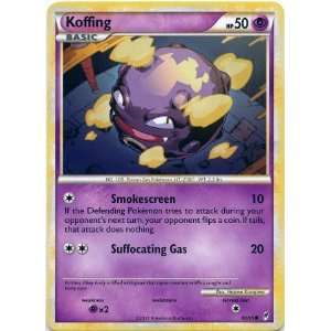   Pokemon Call of Legends Single Card Koffing #60 Common Toys & Games
