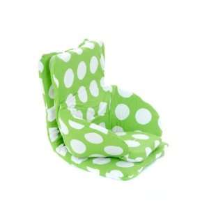  Kuster K1 High Chair Cushion in Lime Circles Baby
