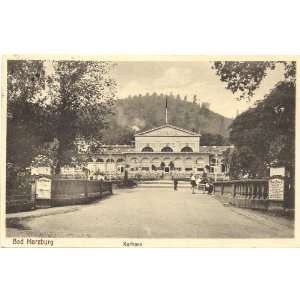  1920s Vintage Postcard Kurhaus   Bad Harzburg Germany 
