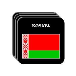  Belarus   KOSAVA Set of 4 Mini Mousepad Coasters 