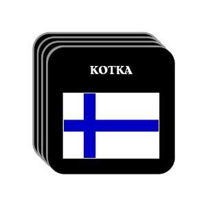  Finland   KOTKA Set of 4 Mini Mousepad Coasters 