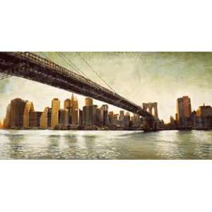  Matthew Daniels 54W by 28H  Brooklyn Bridge View 