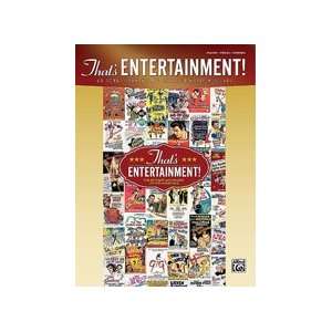  Thats Entertainment   P/V/G Songbook Musical 