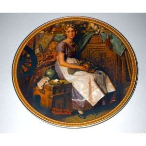   Knowles Dreaming in the Attic Collectors Plate 