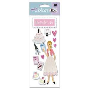   Dimensional Stickers, The Perfect Cake Sticker Arts, Crafts & Sewing