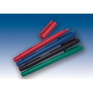   Point Pen, Permanent to  200º C, 12 pack   Blue Health & Personal